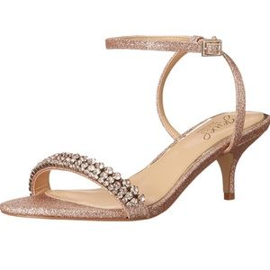 Jewel Badgley Mischka Women's Loren Heeled Sandal NWOB